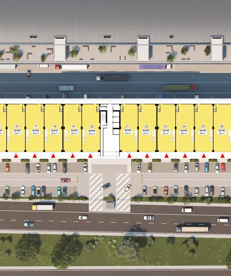 TİCARET BLOĞU<br> ZEMİN KAT